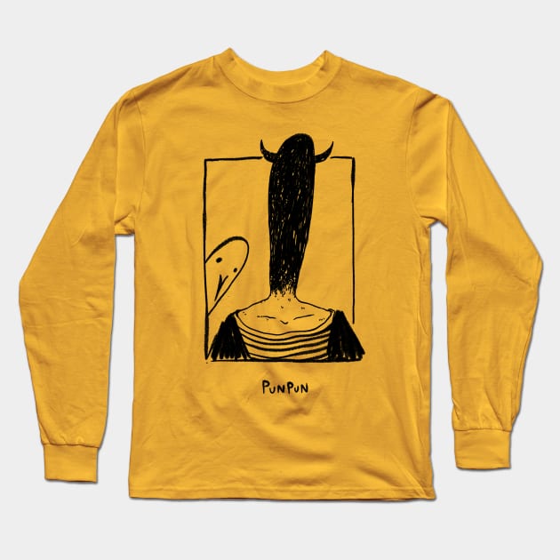 Punpun Long Sleeve T-Shirt by Koirv